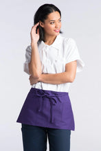 Load image into Gallery viewer, Uncommon Threads Purple Waist Apron (3 Pockets)