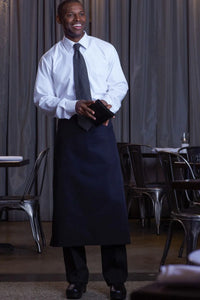 Uncommon Threads Black Bar Apron (No Pockets)