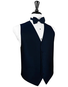 Cardi Navy Venetian Tuxedo Vest