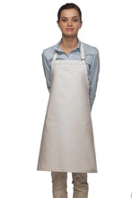 Load image into Gallery viewer, Cardi / DayStar White Deluxe Bib Adjustable Apron (No Pockets)
