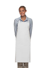 Load image into Gallery viewer, Cardi / DayStar White Deluxe Butcher Adjustable Apron (No Pockets)