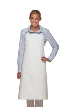 Load image into Gallery viewer, Cardi / DayStar White Deluxe XL Butcher Adjustable Apron (No Pockets)