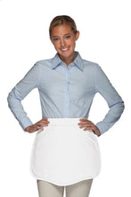 Load image into Gallery viewer, Cardi / DayStar White Scalloped Waist Apron (2 Pockets)
