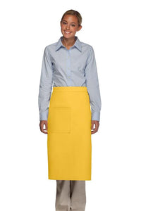 Cardi / DayStar Yellow Full Bistro Apron (1 Pocket)