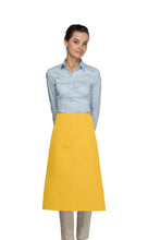 Load image into Gallery viewer, Cardi / DayStar Yellow 3/4 Bistro Apron (1 Pocket)