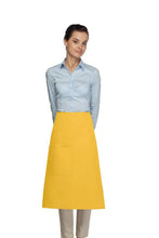 Load image into Gallery viewer, Cardi / DayStar Yellow 3/4 Bistro Apron (1 Pocket)