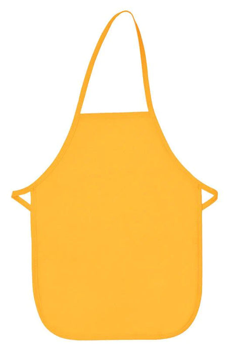 Cardi / DayStar Yellow Kid's XL Bib Apron (No Pockets)