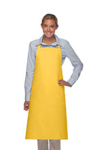 Load image into Gallery viewer, Cardi / DayStar Yellow Deluxe XL Butcher Adjustable Apron (No Pockets)