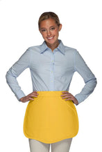 Load image into Gallery viewer, Cardi / DayStar Yellow Scalloped Waist Apron (2 Pockets)